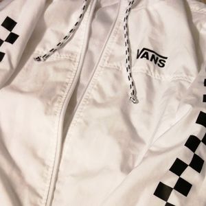 Vans Kastle MTE White Checker Windbreaker Jacket